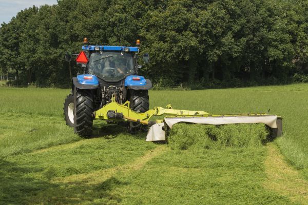 Tractor Mowing